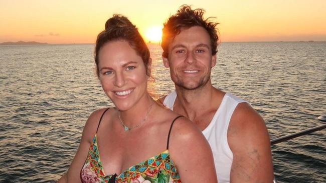 Ryan Gallagher and Emily Seebohm have welcomed their first child. Image: Instagram