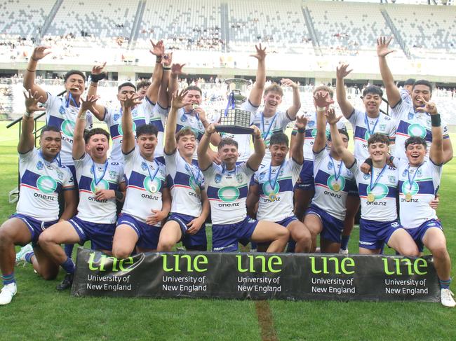 New Zealand Warriors took out the 2024 Harold Matthews Cup. Picture: Warren Gannon Photography