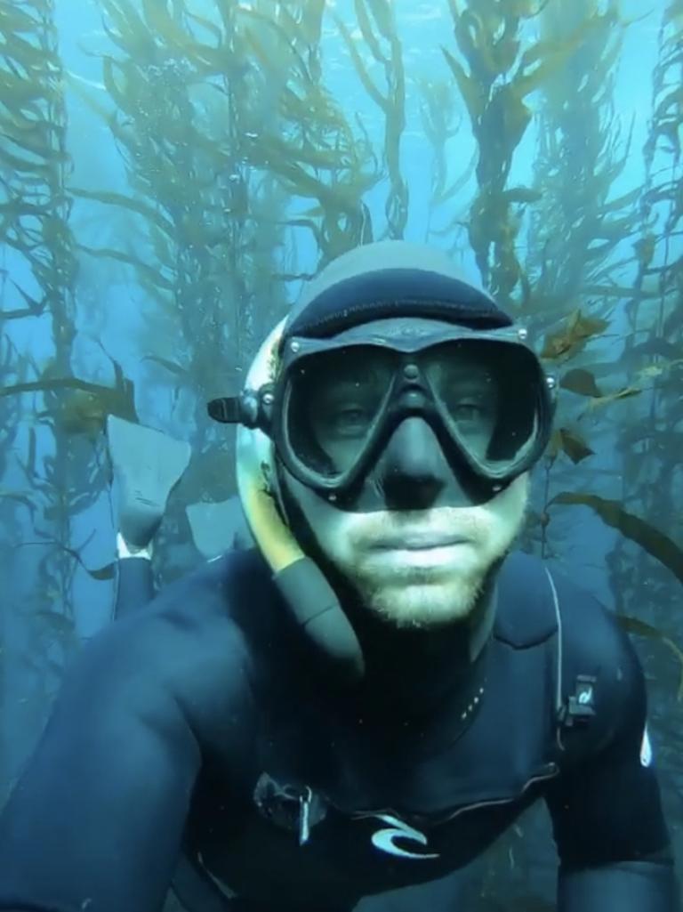 Tim Cunningham has spent his whole life near giant kelp forests in Eaglehawk Neck. After becoming a skipper he watched the kelp become "thinner". Now, a new giant kelp restoration project has given him hope for future generations. Picture: Tim Cunningham