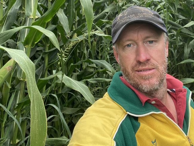 Nowra dairy farmer Tim Cochrane. Picture: Supplied