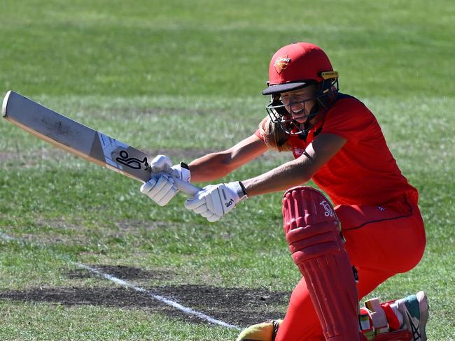 Scorpions giun Emma de Broughe has been on fire for Sturt. Picture: Steve Bell/Getty Images