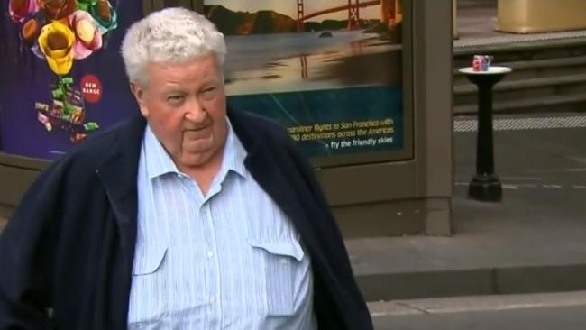 Brother Victor Higgs outside court in Sydney. Picture: Nine News