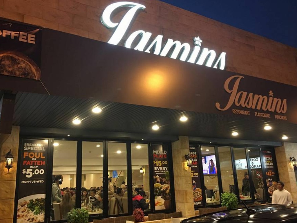 NSW Health said gaps in customer details for Jasmins Lebanese Restaurant in Sydney was hindering the contact tracing process. Picture: Jasmins Liverpool/Facebook