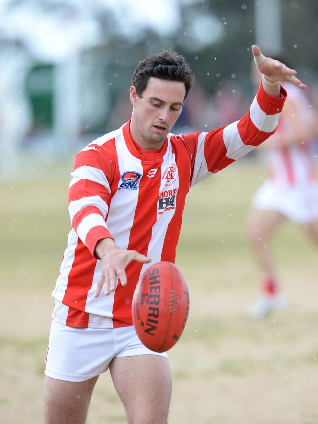 Mordialloc #77 Harry Haley. Picture: AAP/ Chris Eastman