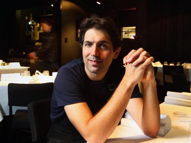 Attica Chef / owner Ben Shewry in his Ripponlea restaurant which is the only Australian restaurant to make the world's top 50 list.