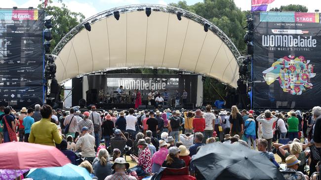 Adelaide’s cultural activities including Womadelaide were well attended by council staff. Picture: Roger Wyman