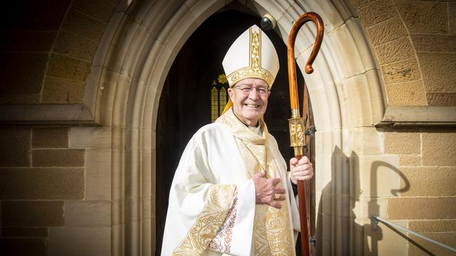 Archbishop Julian Porteous. Picture: LUKE BOWDEN