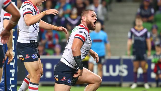 Waerea-Hargreaves was excellent against Melbourne. Photo by Scott Barbour/Getty Images.