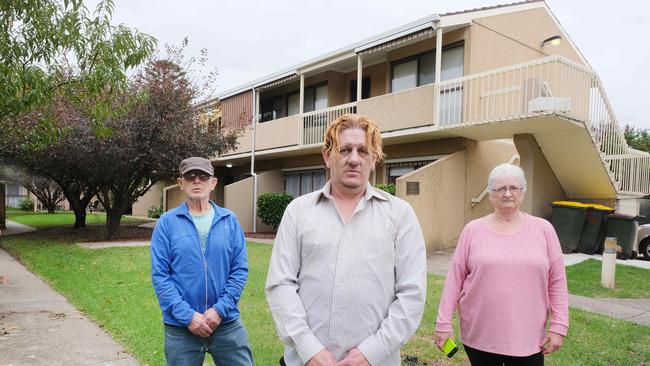 Residents of a Geelong West public housing complex on Lawton Ave say they are ‘living in fear’. Picture: Mark Wilson