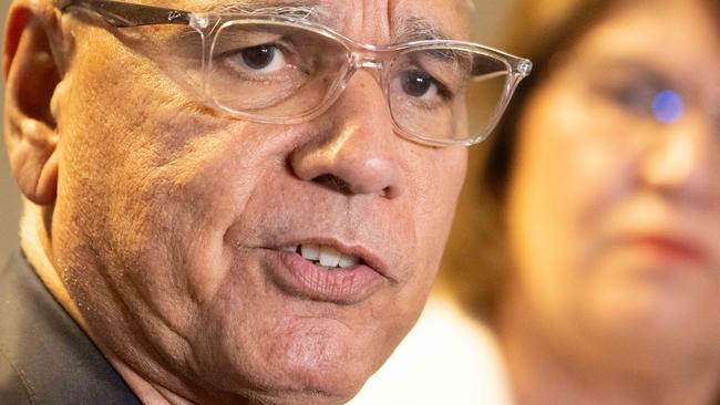 No campiagner Warren Mundine. Picture: NCA NewsWire / Morgan Sette