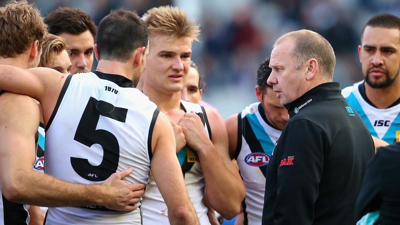 Port Adelaide Coach Ken Hinkley Says The Focus At Alberton Must Not Go Beyond The Next Game