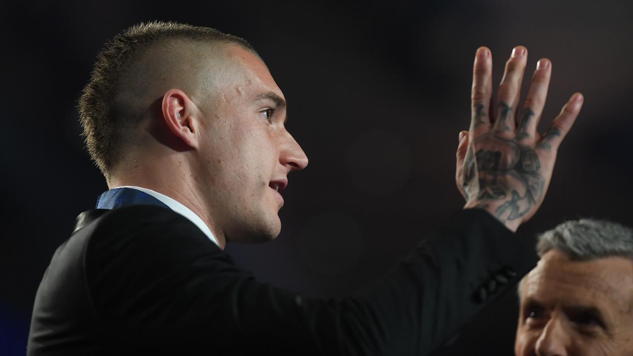 Dustin Martin's Brownlow Medal acceptance speech was funny, humble and  poignant | The Australian