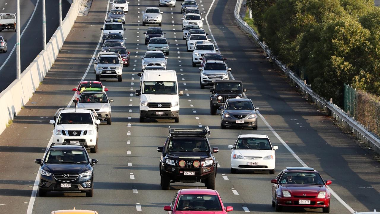 Congestion on the M1. Photographer: Liam Kidston.