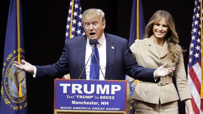 Melania Trump defends her husband Donald Trump’s racist comments during ...