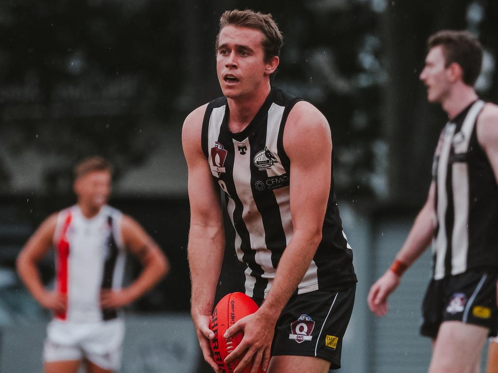 Sherwood Magpies captain Will Fletcher. Picture: Clyde Scorgie/Brooke Sleep Media.