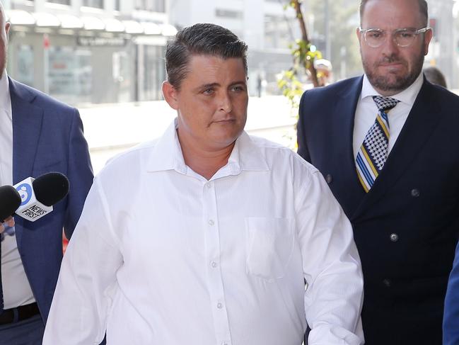 Renae Lawrence arrives at Newcastle Local Court for sentencing over outstanding warrants dating from before her Bali conviction in Newcastle, Tuesday, February 5, 2019. (AAP Image/Darren Pateman) NO ARCHIVING