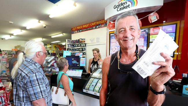 You have the same chance of winning, but at least state-owned lotteries pay for schools, roads and hospitals. Picture: Mike Batterham