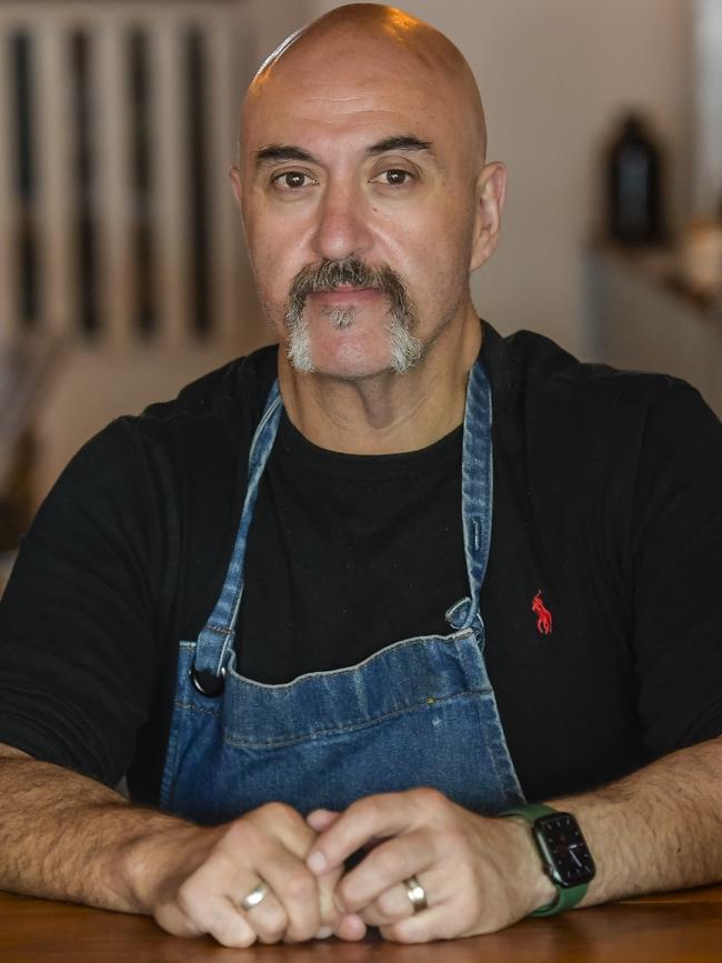 Bill Azzarello of Fergie Macs cafe. Picture: Roy VanDerVegt