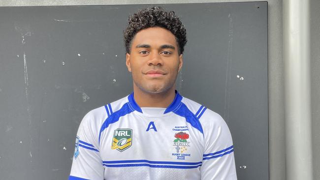 NSW CCC and Holy Cross College player Jope Rauqe.