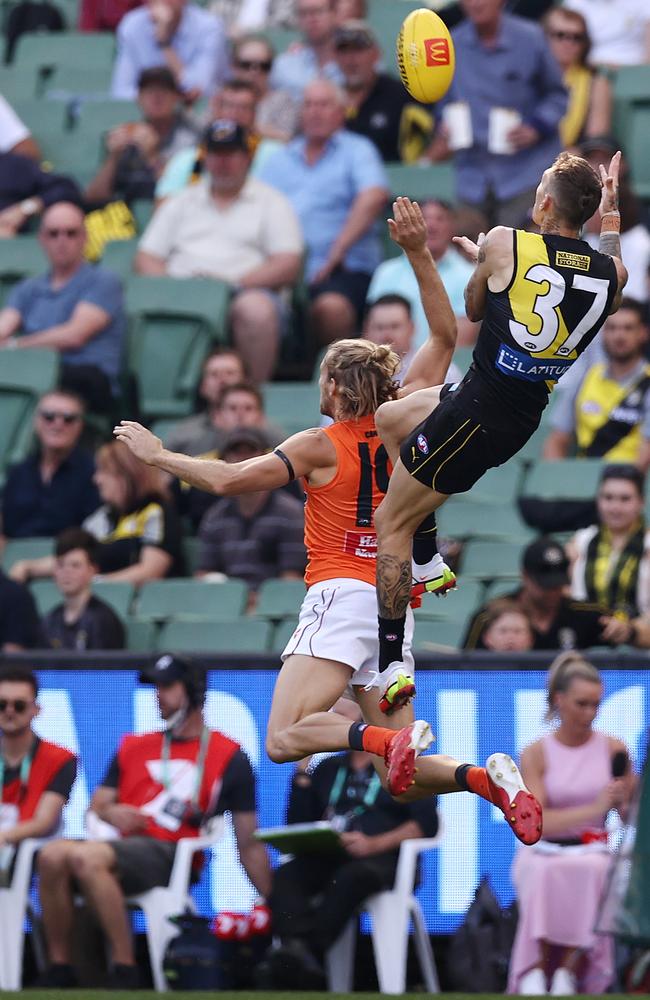 Parker made his name as a high-flyer with the Saints and Tigers. Picture: Michael Klein