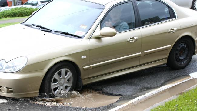 The wet weather has cost Sydney councils millions of dollars in pothole repairs.