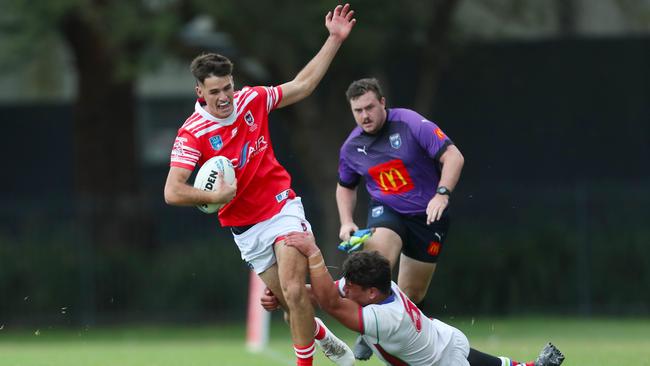 Collegians centre Toby Rumble pictured here playing for the Illawarra south coast Dragons. Picture: Thomas Lisson