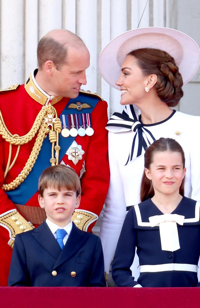 Princess Catherine’s triumphant return to the spotlight at Trooping the Colour last June. Picture: Getty Images