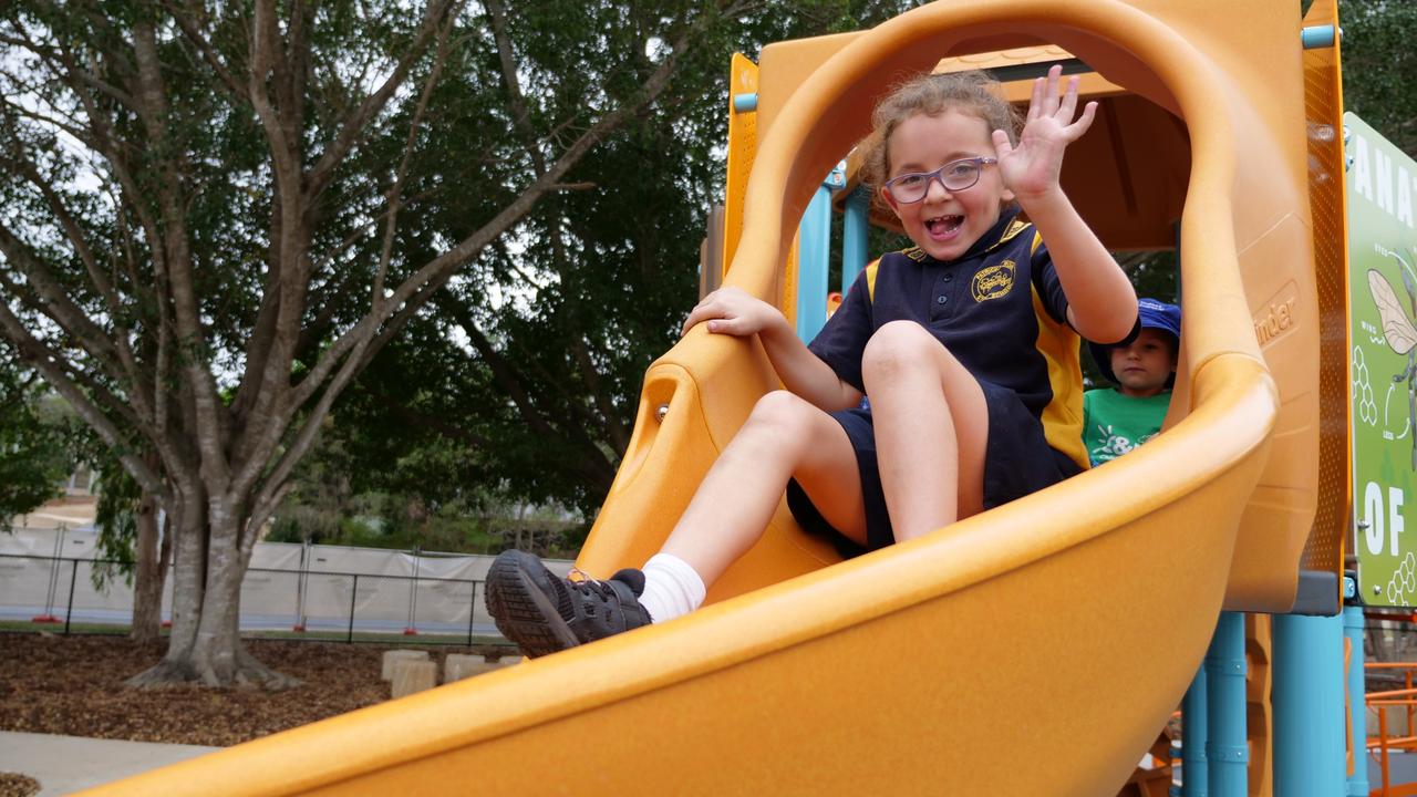 The Hills District All Abilities Playground at Leslie Patrick Park, Arana Hills.