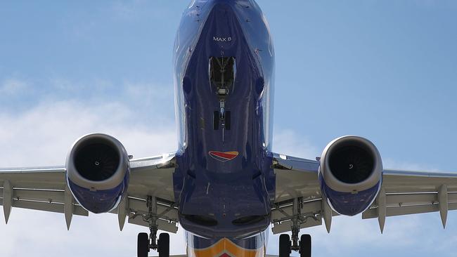 Passengers have hit out at airlines continuing to fly Boeing 737 Max 8 aircraft. Picture: Joe Raedle/Getty Images/AFP.