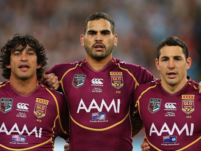 Greg Inglis considered making an Origin comeback for Queensland this year. Picture: Cameron Spencer/Getty Images