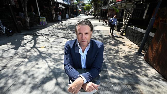 **ON HOLD: DO NOT USE** 6/11/2024: New Night Life Commissioner, John Collins  in Chinatown Mall and the Valley Mall , Fortitude Valley,  Brisbane. pic: Lyndon Mechielsen/Courier Mail