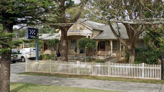 The outside of Byron Bay Police Station, 2023