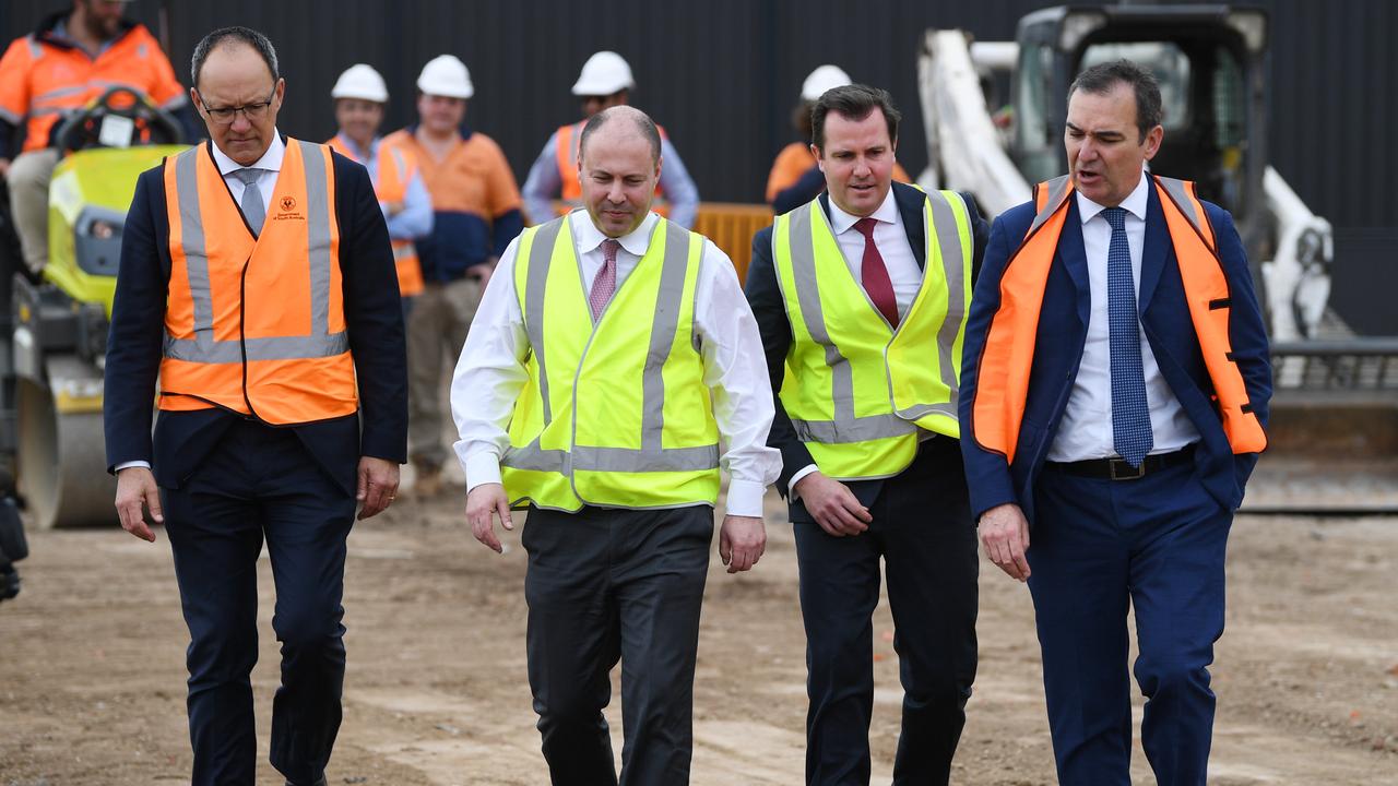 One of the Australian government’s plans is to build its way out of recession but with less people, we need less construction. Picture: David Mariuz/NCA NewsWire