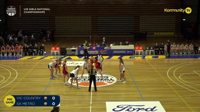 Replay: Victoria Country v SA Metro (Girls) - Basketball Australia Under-16 National Championships Day 3
