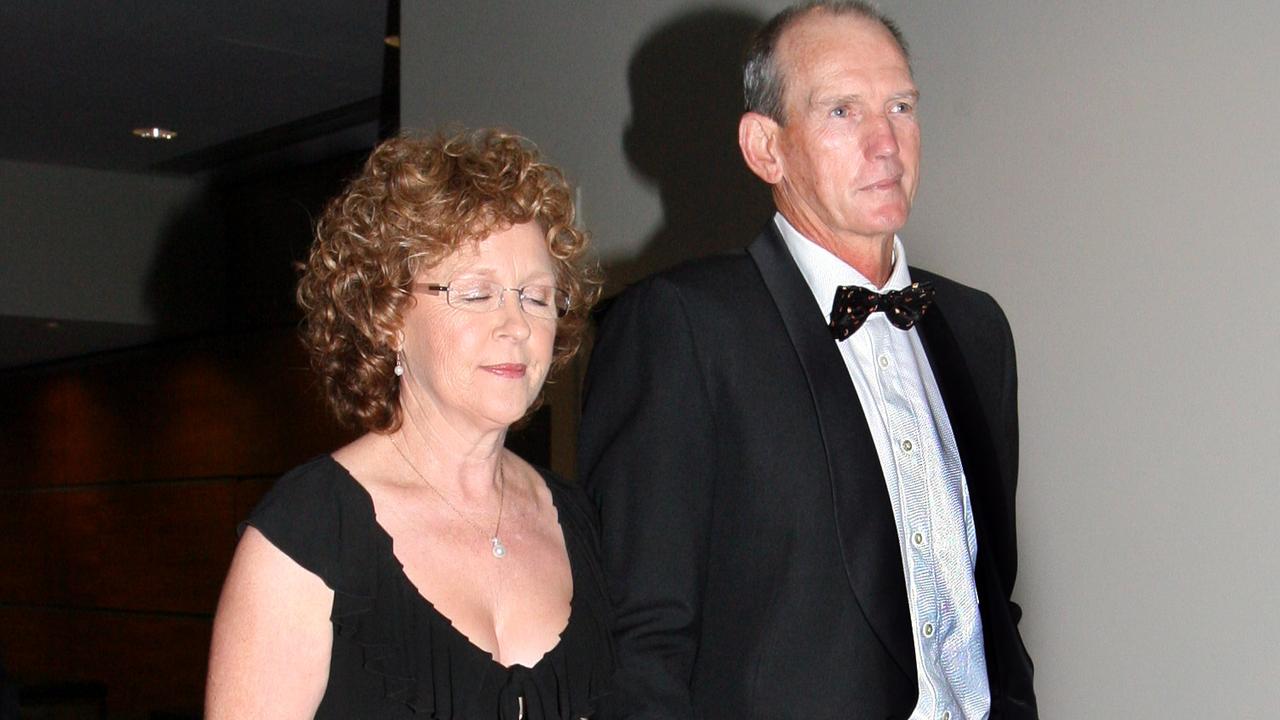 Trish Bennett and Wayne Bennett.