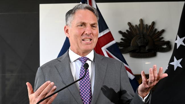 \Deputy Prime Minister and Minister for Defence Richard Marles. Picture: NewsWire / John Gass