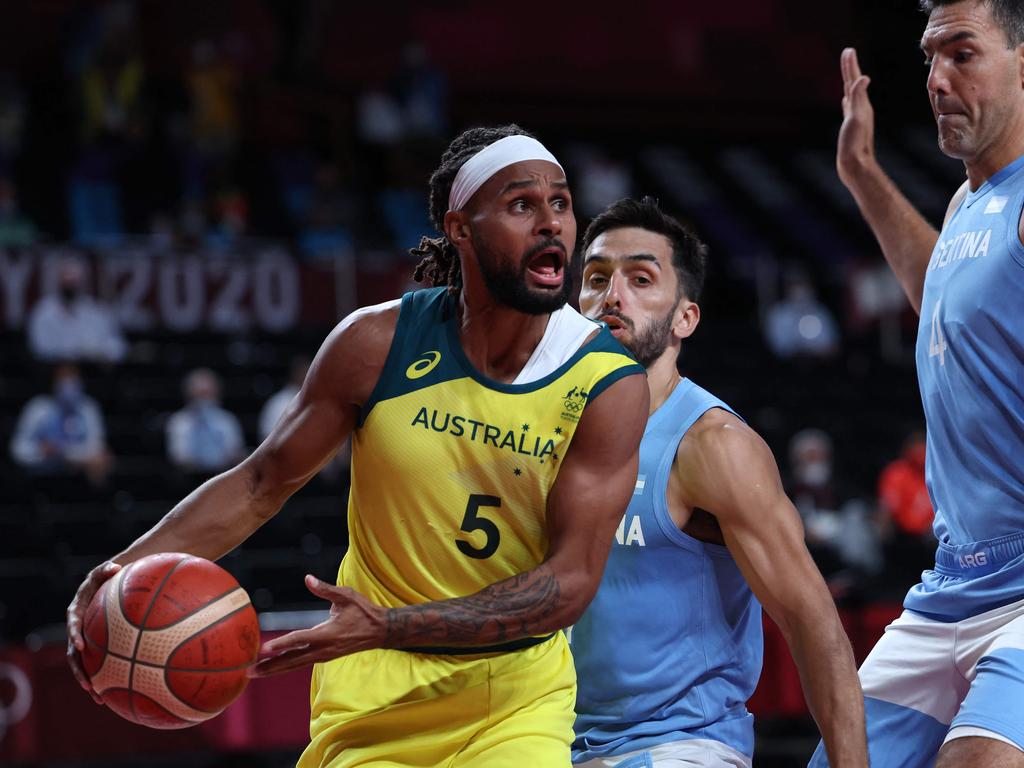 Patty Mills and the Boomers are through to the semi-finals.