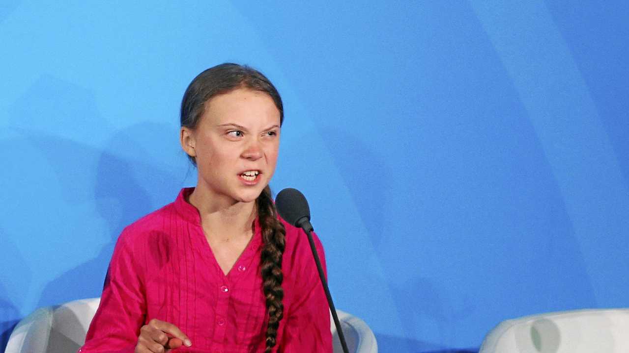 TAKE THAT: Greta Thunberg has pushed the buttons of those in power but we're all just as bad when it comes to really taking her, and science's, message seriously. Picture: Jason DeCrow