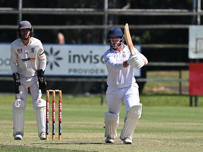 East Belmont's Danny Hegarty also made a century against Newtown &amp; Chillwell. Picture: Wes Cusworth