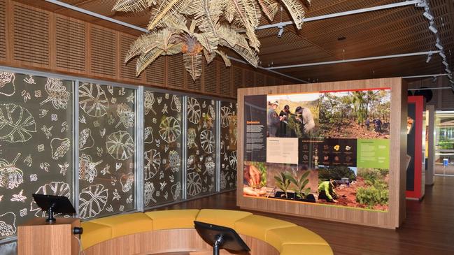 The George Brown Darwin Botanic Gardens Visitor Centre, which won Sunbuild the Best Project Award. Picture: Supplied