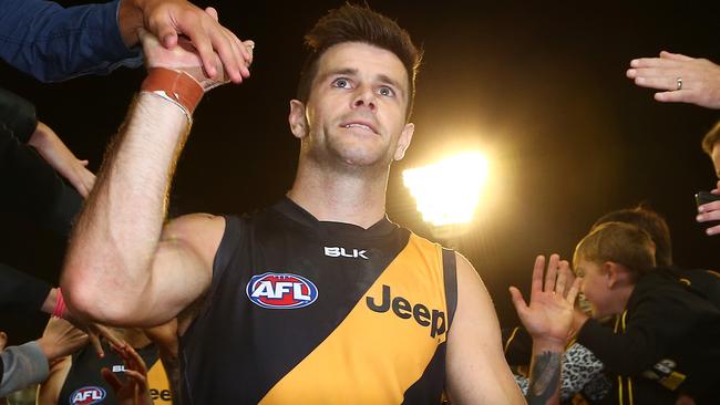 Richmond captain Trent Cotchin. Picture: George Salpigtidis