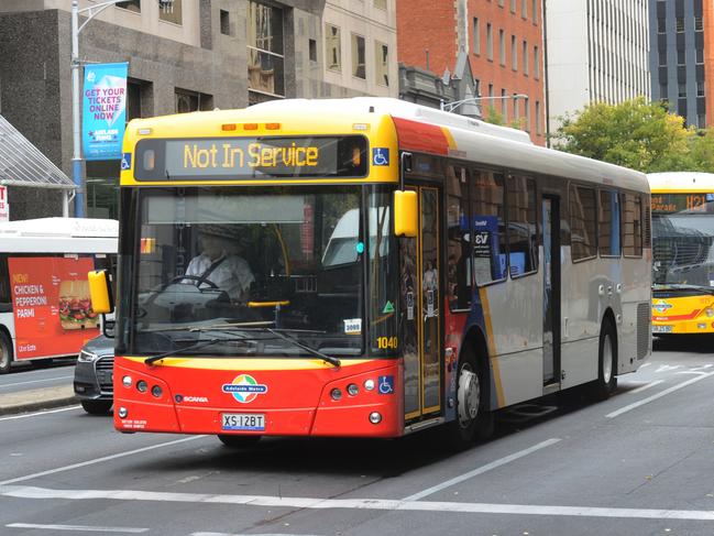 A bus in Metropolitan Adelaide - picture Michael Marschall