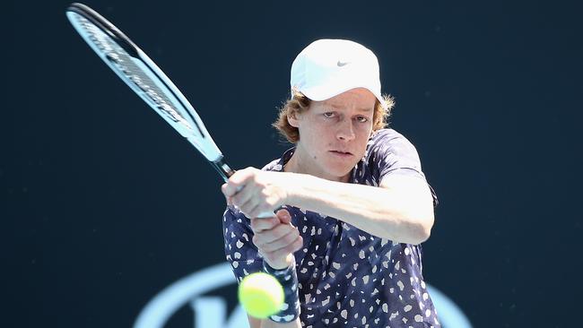 Jannik Sinner received high praise from the great Roger Federer. Picture: AAP