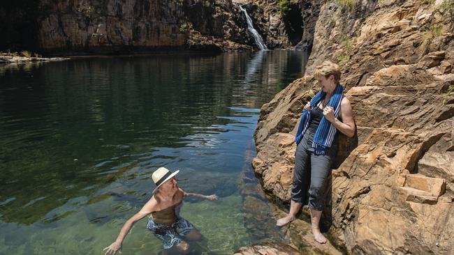 The world’s longest pub crawl stops by the waterholes of Kakadu. Picture: Tourism NT