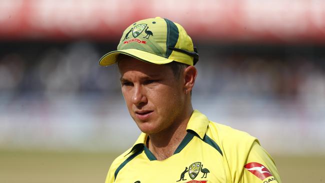 Adam Zampa is the lone specialist spinner in Australia’s squad. Picture: Getty