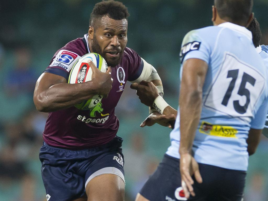 Super rugby: Queensland Reds v ACT Brumbies; Samu Kerevi | The Courier Mail