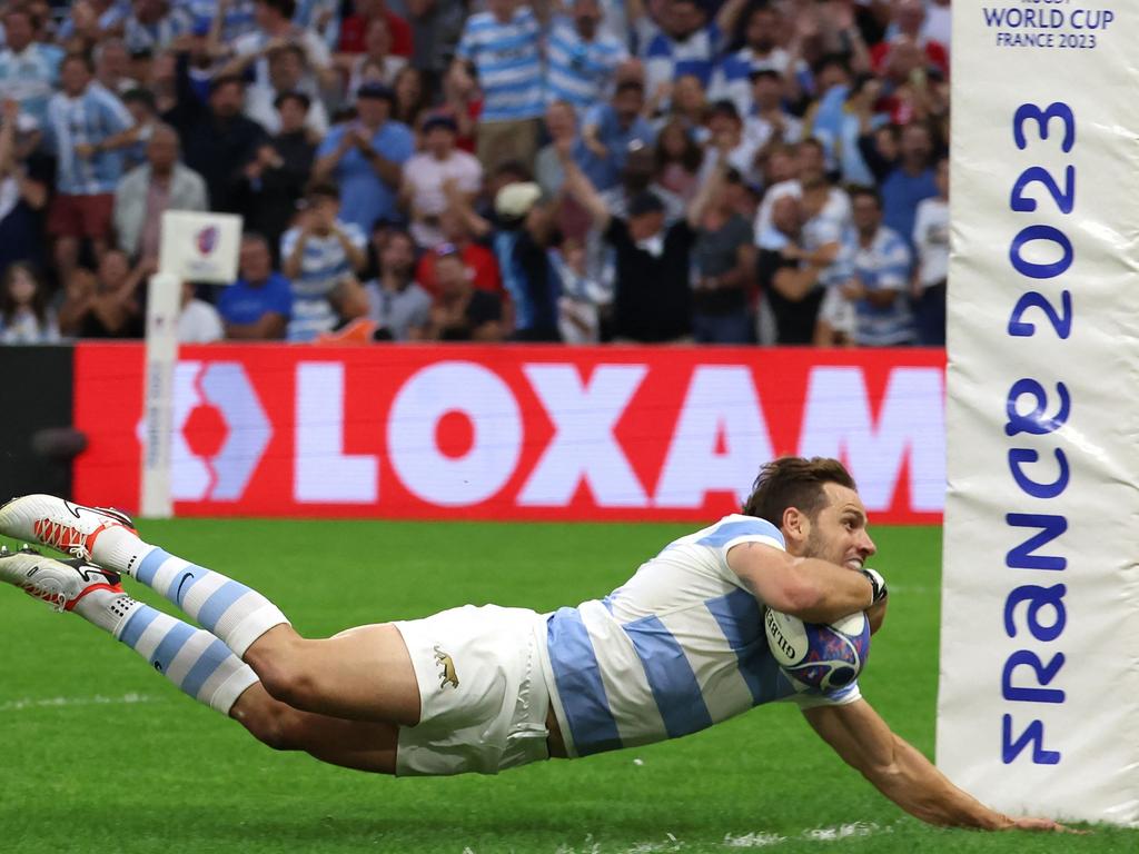 Argentina defied the odds to finish fourth at the Rugby World Cup. Picture: Pascal GUYOT / AFP