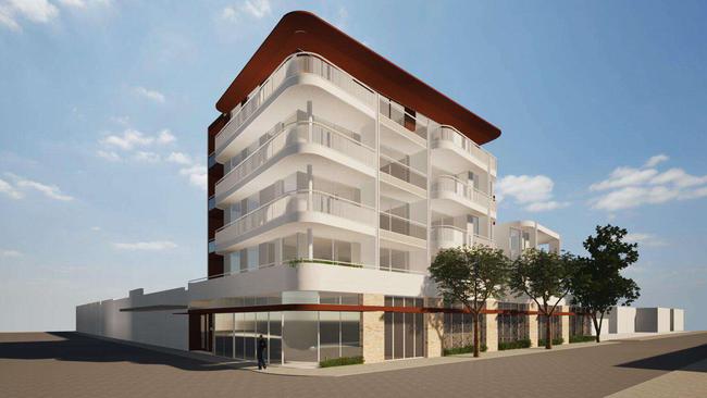 Artist impression for proposed five-storey residential building for 290 Unley Road at Hyde Park. Picture: SMFA