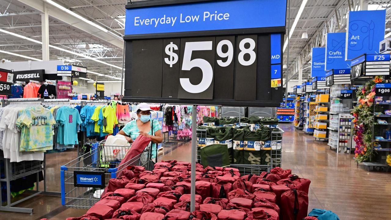 Food prices are also going up. (Photo by Frederic J. BROWN / AFP)