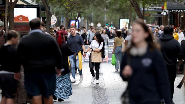 Higher-income consumers continue to spend freely as their lower-income counterparts feel inflation’s pinch. Picture: Damian Shaw